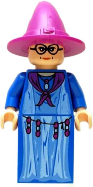 Professor Sybill Trelawney - Light Purple Hat, Blue Robes